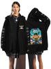 One Piece Luffy King of the Pirates Zipper Hoodie - Men's Casual Hooded Sweatshirt Cardigan