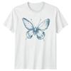 Butterfly Graphic Nature Mens T-Shirt Womens Tee Graphic Unisex Top