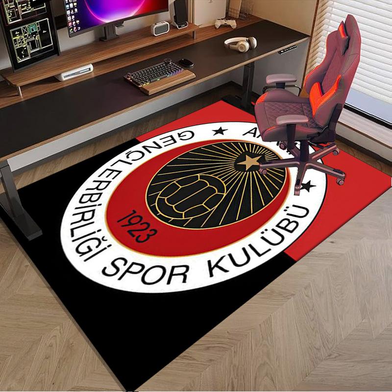 Genkelbigli Club Sports Area Rug Office rug, Chair Rug, Decor Carpet Livingroom bedroom Mat, Large Size Fan gifts Christmas gifts