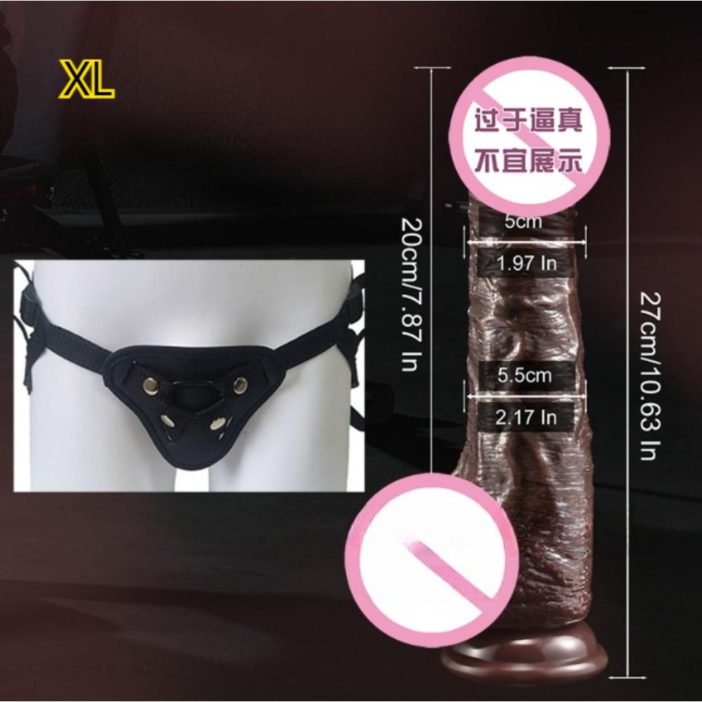 Realistic Sliding Foreskin Dildo for Women Testicles Penis sexy adult Strapon Dildos Masturbator Big Dick Anal plug 18+ Sex Toys