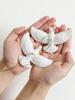 Decoration Double Pigeon Set - Pigeon Statue Pendant Creative Home Festival Resin Pendant Outdoor Courtyard Peace Dove Decoratio