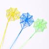 10Pcs Stretchy Sticky Toys Soft TPR Stretchable Colorful Spider Web Wall Climbing Toy Stress Relief Fidget Toys Squishes Stretchy Sticky