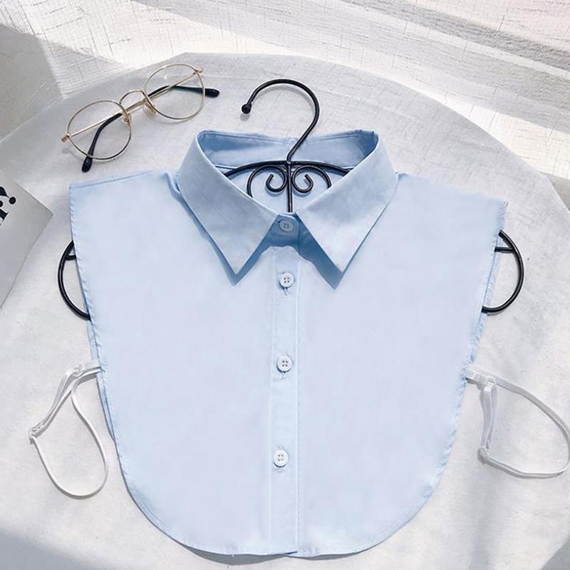 Košile Falešné Dámské Oblečení Doplňky Límec Kravata Odnímatelný límec Klopní Halenka