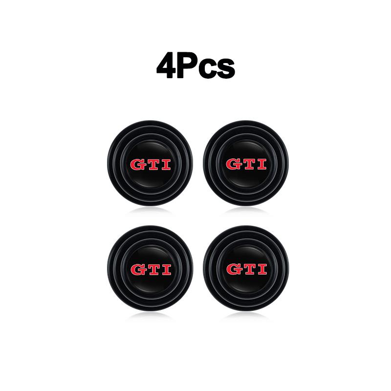 4Pcs Car Door Anti-shock Pad Anti-noise Buffer Gasket Auto Interior For VW Golf GTI Polo Tiguan Touran Jetta Passat CC T5 Beetle zh3