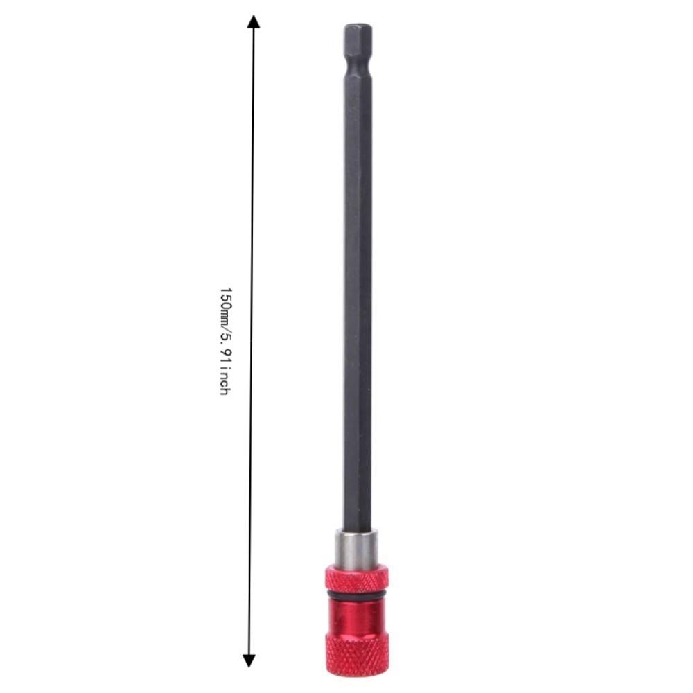 1/4 Inch Hex Shank Screwdriver Bit Holder Stainless Steel Quick Release Bit Extender  Home Repair