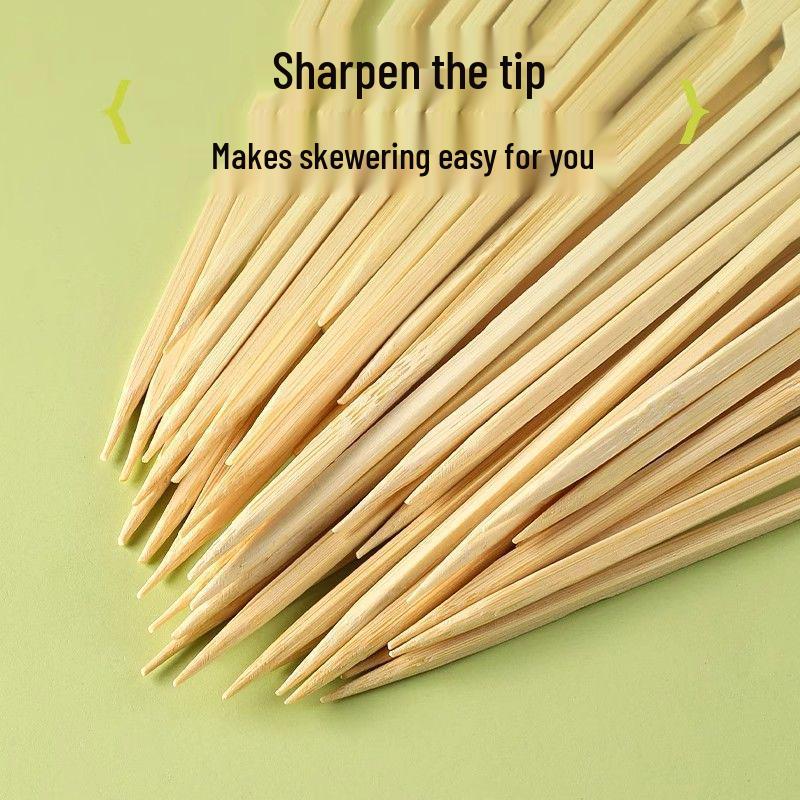 100 Mini Candied Hawthorn, Bamboo, Fruit, and Oden Skewers - Internet Celebrity Teppo Skewers