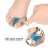 Unisex Double Hole Toe Sleeve Separator for Bunions and Overlapping Toes
