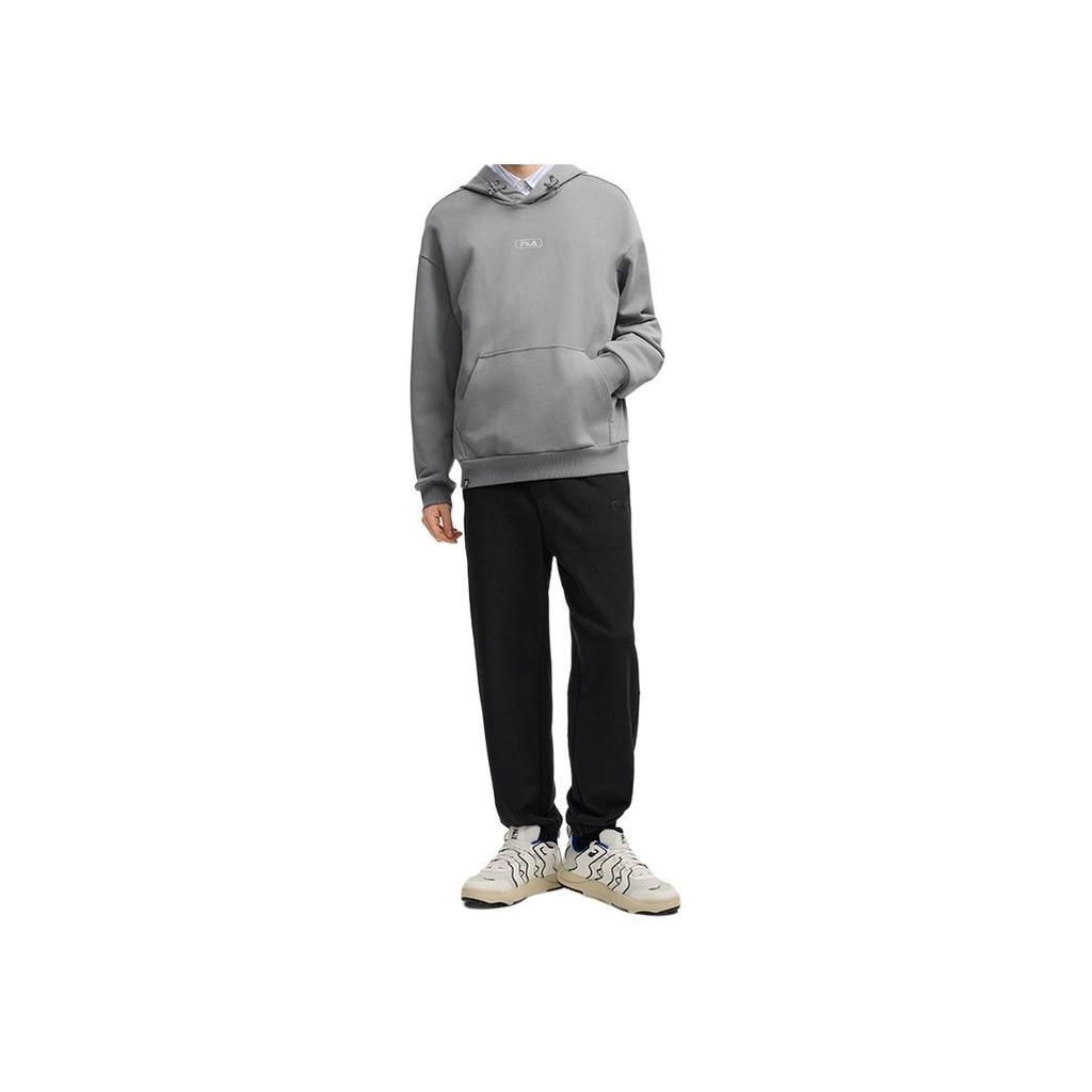 Fila Original Fashion Simple Retro Classic Versatile Comfortable Knitted Casual Pants Men Pants F11M549606FBK