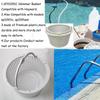 Pool Skimmer Basket Aboves Ground Handle Swimming Pool Leaf Filter Skimmer Cleaning Accessories