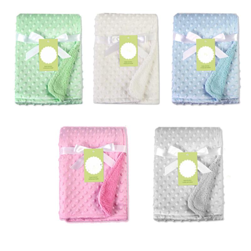 Pături pentru bebeluși nou-născuți, călduroase, din fleece termic moale, husă de dormit pentru cărucior, căciulă de desene animate, lenjerie de pat pentru bebeluși, înfășat, prosop de baie pentru copii