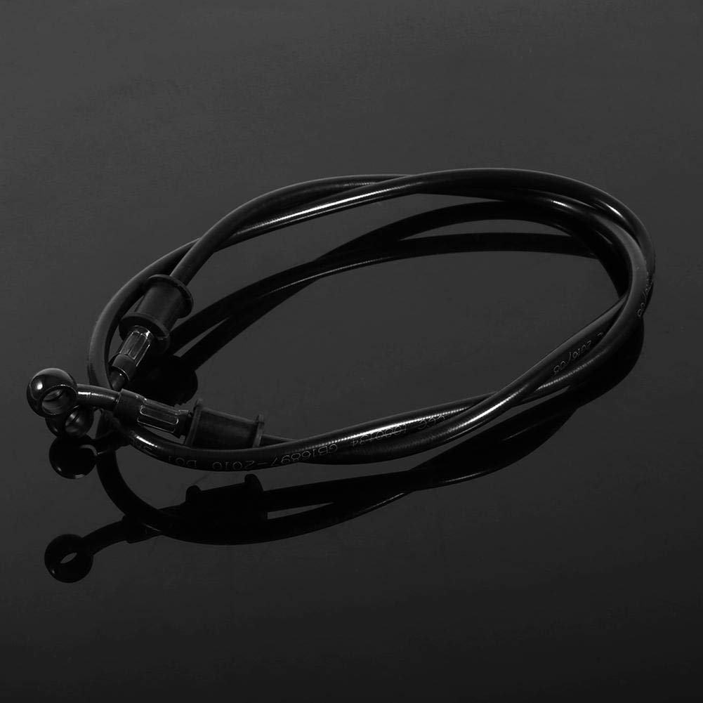 50cm-200cm Motorcycle Brake Clutch Hose Hose Line Pipe Enduro Motocross Street Bike Dirt Bike (500mm-Black)