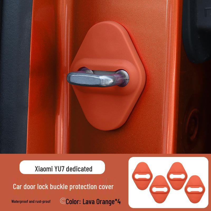 

Silicone Protective Cover for SU7.YU7 Car Door Lock - Silent & Shock Absorbing
