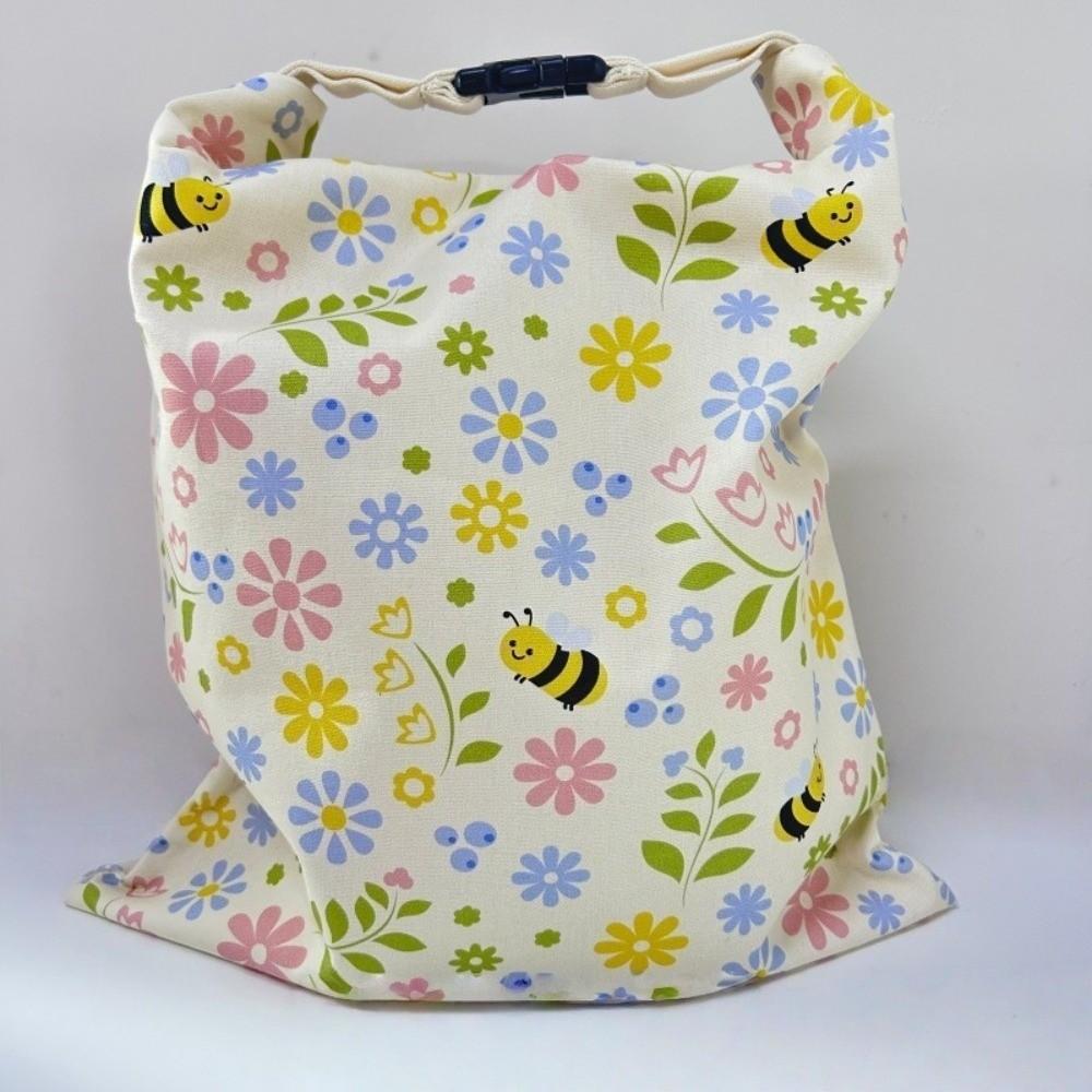 Reusable Beeswax Bread Bags Beeswax Coated Cotton Fresh-Keeping Bread Bags 43*33cm Zipper Closure Bread Storage Bags Freezer Use