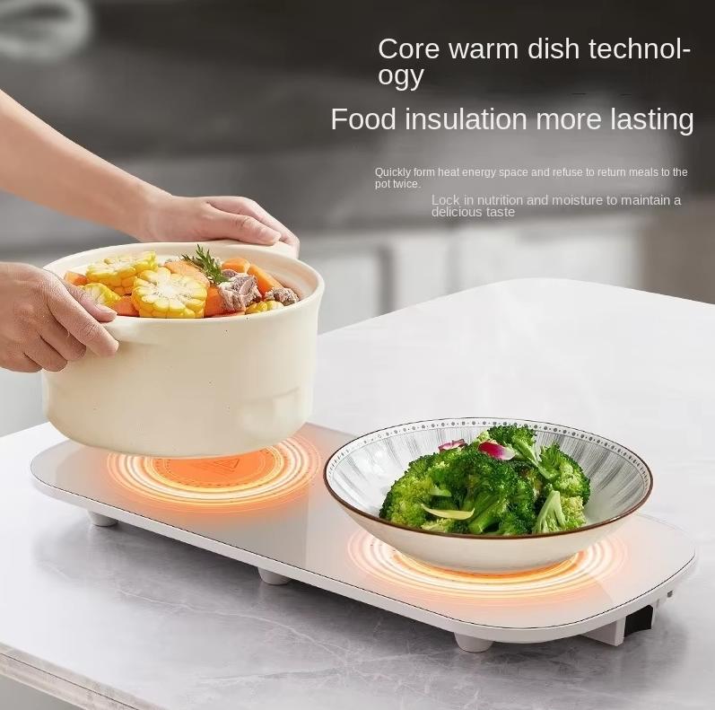 

Подогреватель для еды Электрический подогреватель для еды Долговечные подогревающие тарелки Быстрый нагрев Подогреватель для еды