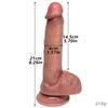 Skin Like Penis Dildo for an Unforgettable Lifelike Experience Silicone Dildo with Strong Suction Cup Body-Safe Adult Sex Toy for Women and Men