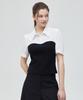 ROEM Bustier Matching Short Sleeve Blouse Rmblg25Nt5