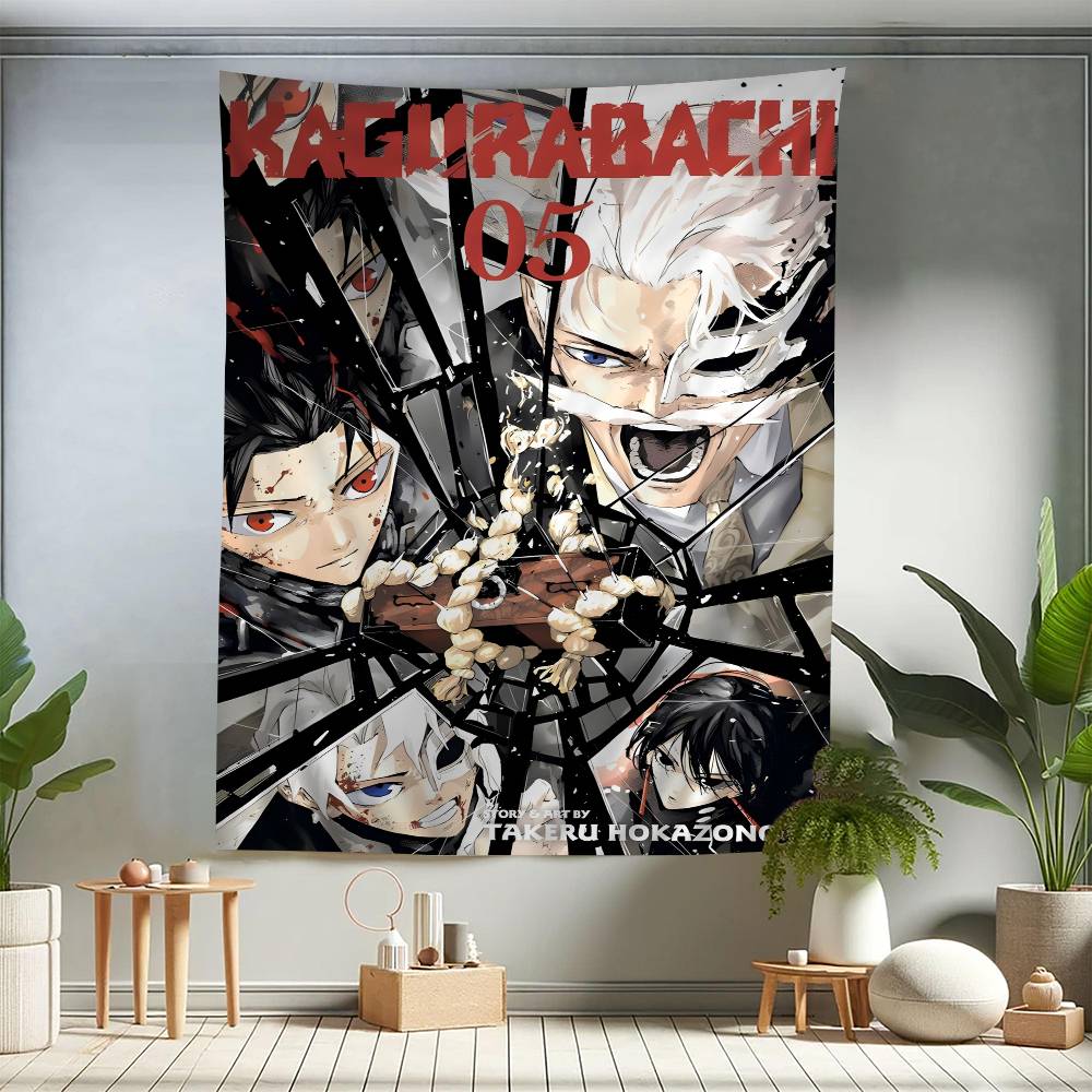 Anime Kagurabachi Hanging Bohemian Tapestry Cheap Hippie Wall Hanging Bohemian Wall Tapestries Mandala Wall Hanging Home Decor