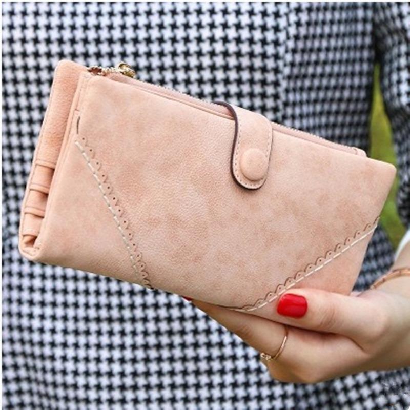 Women's Long Wallet Retro Large Capacity Folding Multi Slot Wallet