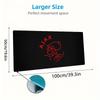 AFC Ajax Large Size Mouse Pad Large Gaming Table Cushion Non-slip Laptop Tablet Big Mousepad XXL Mat Mini PC Playmat With Lock Edge
