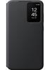 Case and Cover - Samsung - Galaxy S24+ - Smart View Case - Black - Semi-rigid
