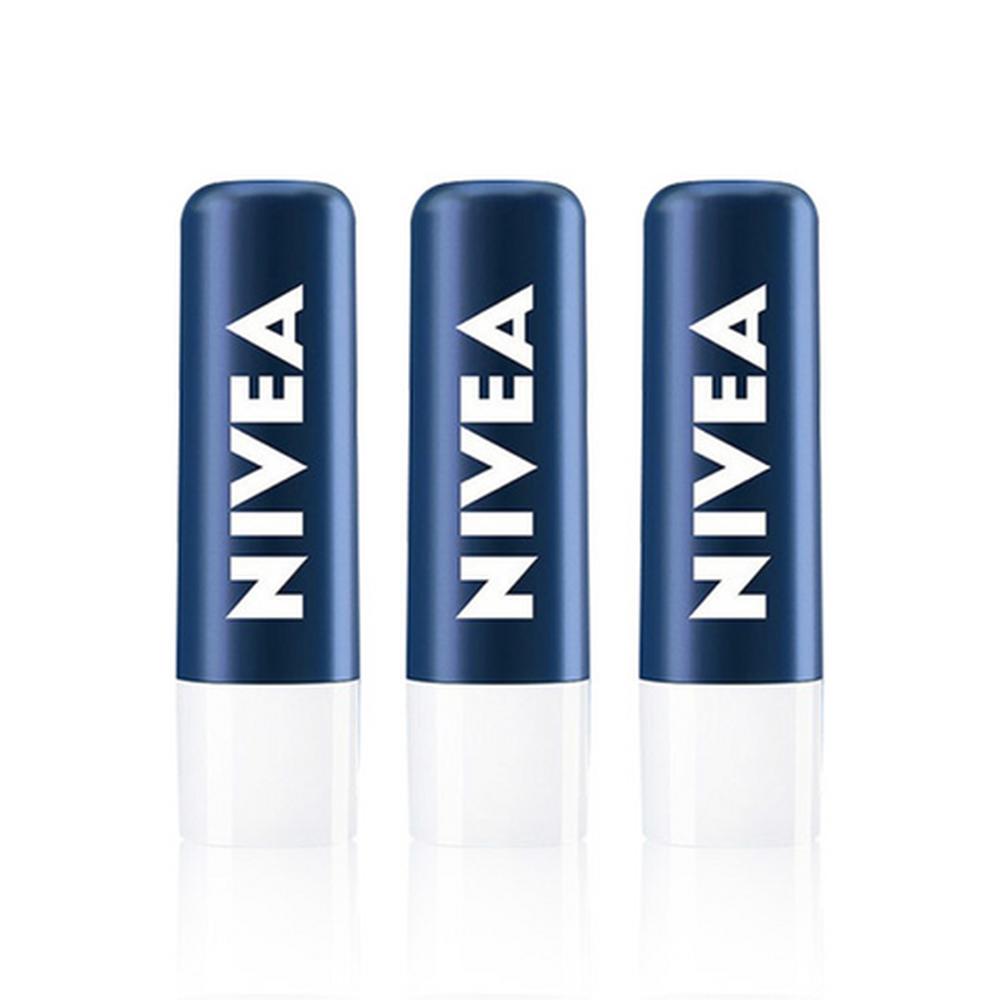 Nivea Lip Care Essential Care 4.5g (3pcs) – Lip Moisturising, Daily Care, Korean 4.5g  (3pcs)
