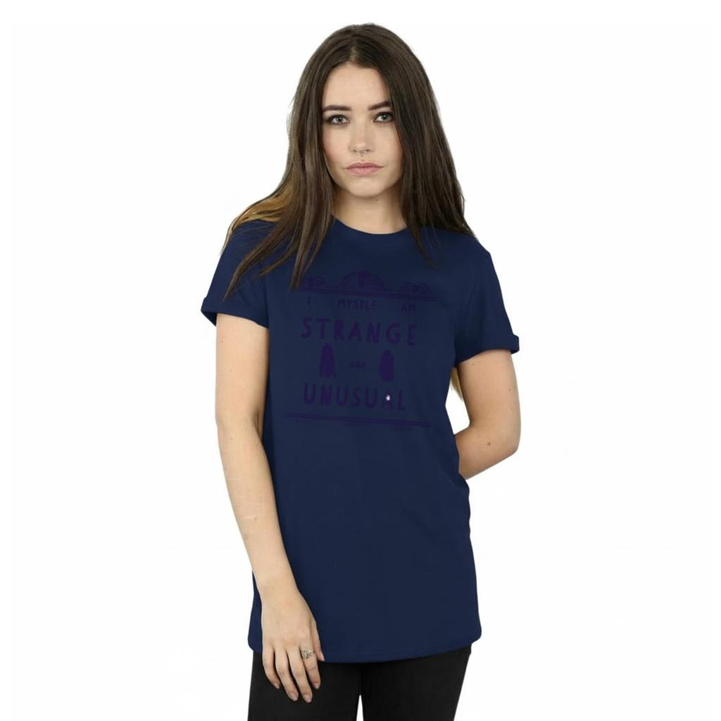 Beetlejuice Womens/Ladies Strange And Unusual Cotton Boyfriend T-Shirt