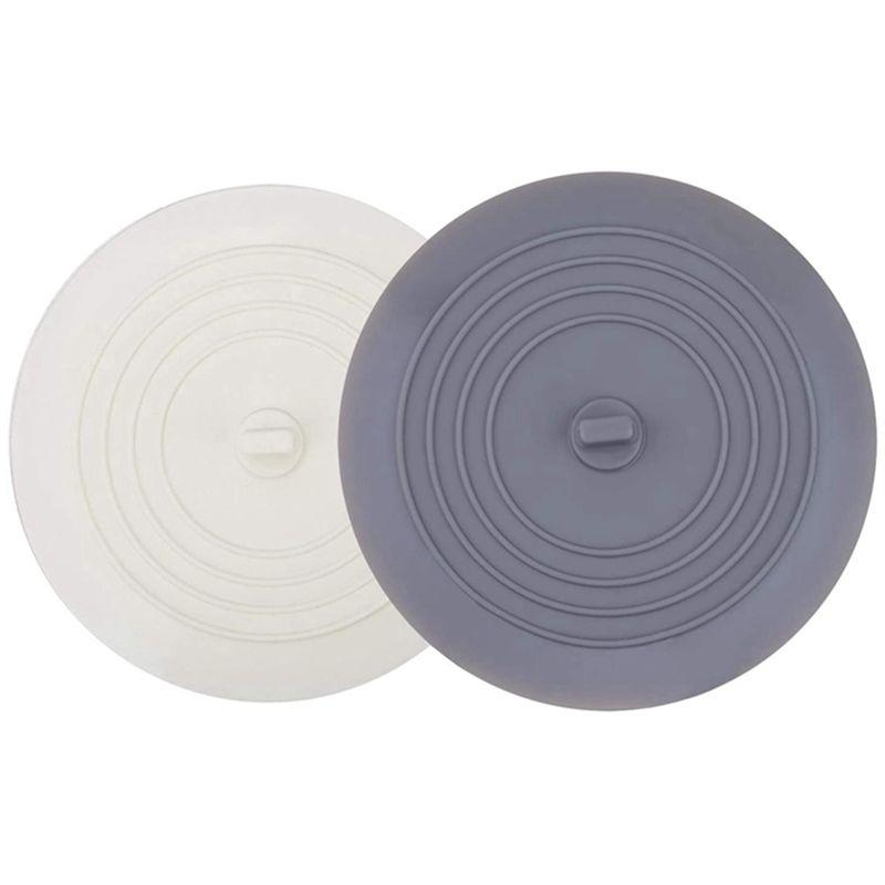 AEE4-Bathtub Drain Stopper - Silicone Kitchen Bathroom Bath Tub Drain Hair Stopper, Bathtub Drain Plug, Bathtub Drain Cover