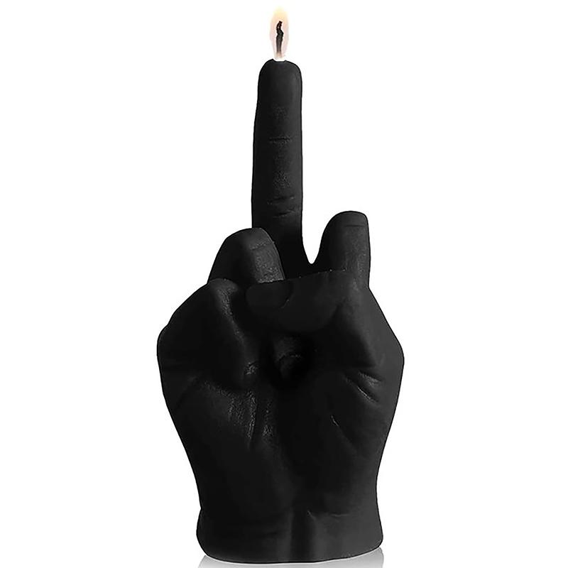 1Pcs New Middle Finger Shaped Model Scented Candles Funny Quirky Small Gifts Home Room Decor Ornaments Birthday Gifts Candle
