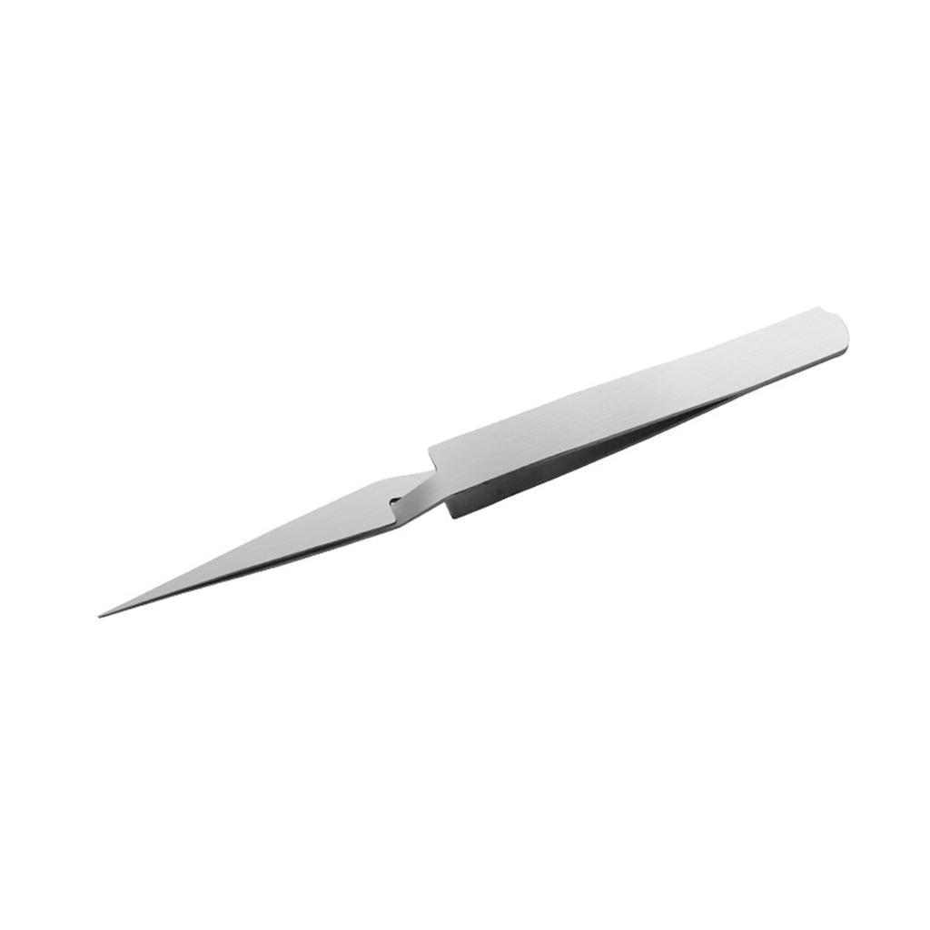 Cross Lock Stainless Steel High-precision Tweezers Reverse Action Tweezers