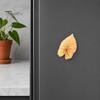 Tropical Plant Refrigerator Magnets 3D Plants Magnet, Acrylic Green Decorative Fridge Home Decor Memo Notes Photo Holder for Kitchen Office