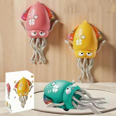 Automatic Dancing Octopus Toy Luminous Musical Octopus Dancing Toy With LED Lights Baby Musical Animal Stress Relieve Toys