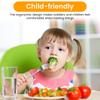 10 Pcs 304 Stainless Steel Kids Utensil Set Children Fork and Spoon Set Rustproof Kids Silverware for Home School and Restaurant