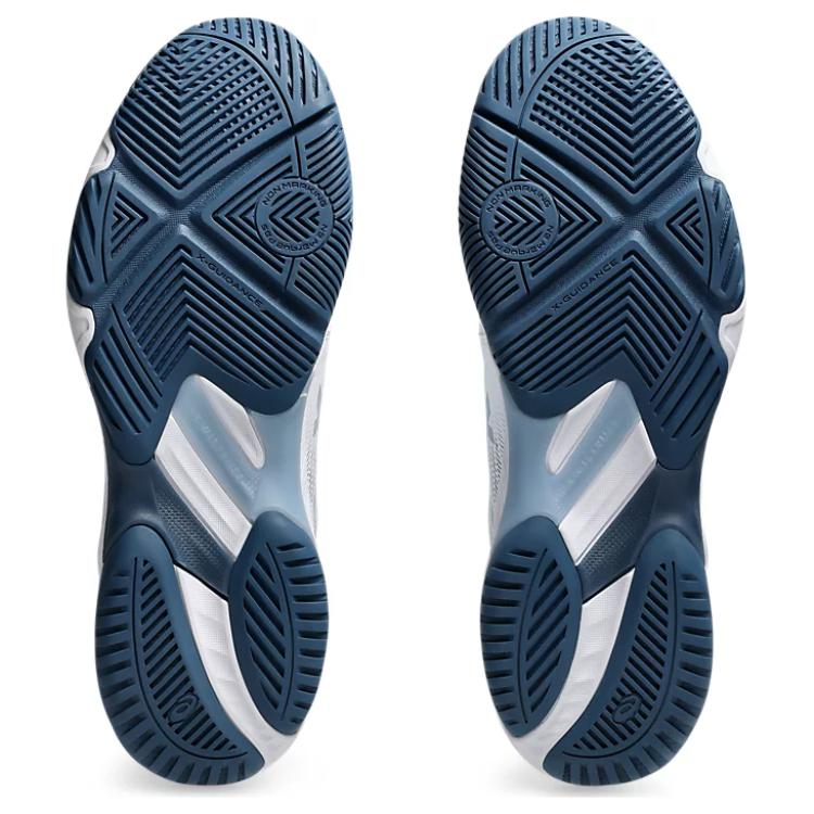 ASICS Netburner Ballistic FF 3 MT White Vintage Indigo Men Sneakers 1051A074-103