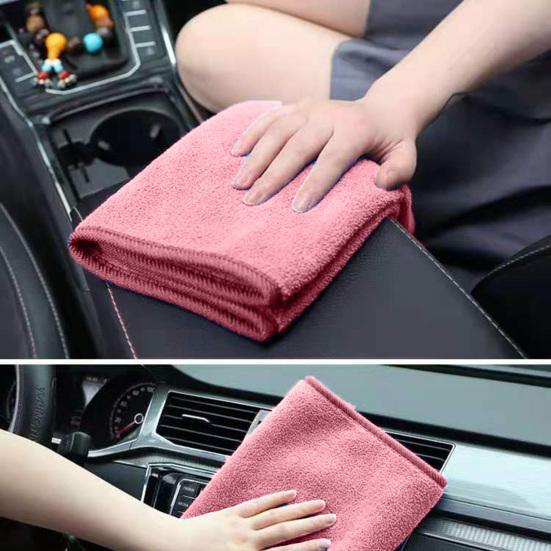 Microfiber Cleaning Towels Water Absorbent Reusable All-Purpose Cleaning Cloth Ultra-Soft Cleaning Wipes