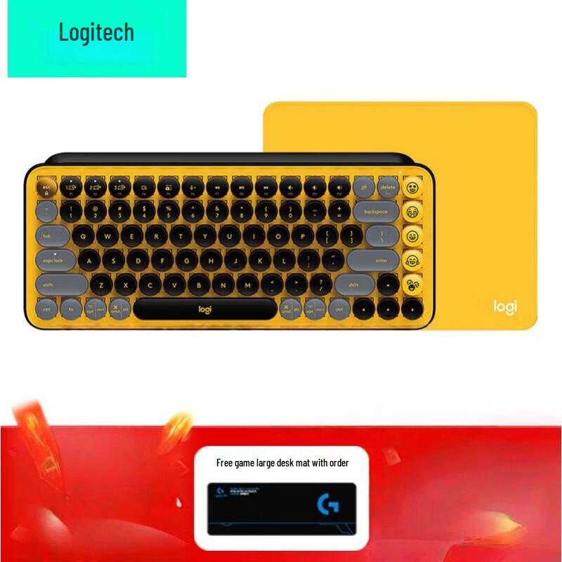 

Logitech POP KEYS Wireless Mechanical Keyboard
