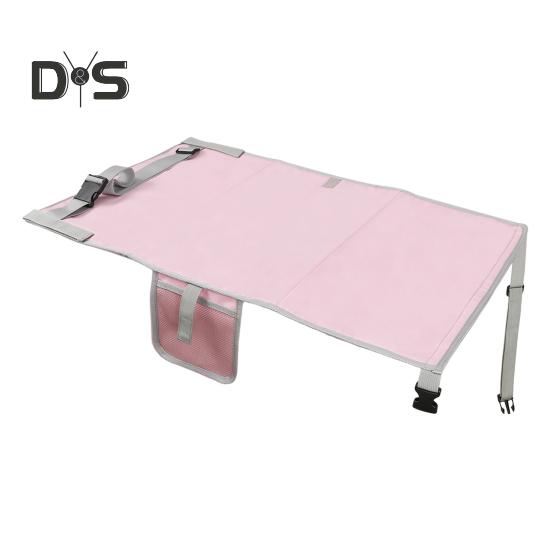 

Портативный удлинитель сиденья для малышей в самолете, регулируемый, легкий, складной, для дальних перелетов, подставка для ног для малышей, гамак, необходимые вещи для путешествий розовый