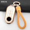 Fashion Tpu Car Key Case Cover For Fiat 500 Ducato Panda 500L Punto Lancia Musa For Citroen Jumper For Peugeot Boxer Keychain