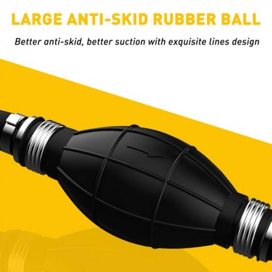 5/16" Marine Motor Boat Fuel Hose Gas Line With Assembly Primer Bulb