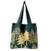 Weihnachtsbaum Gestrickte Große Kapazität Handtasche Weibliche Mode Hundert Wald Liebhaber Straße Kreative Hohe Aussehen Ebene Schulter Tasche