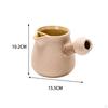 Ceramic Teapot for Boiling Water Porcelain Tea Pot with Side Handle House Restaurant