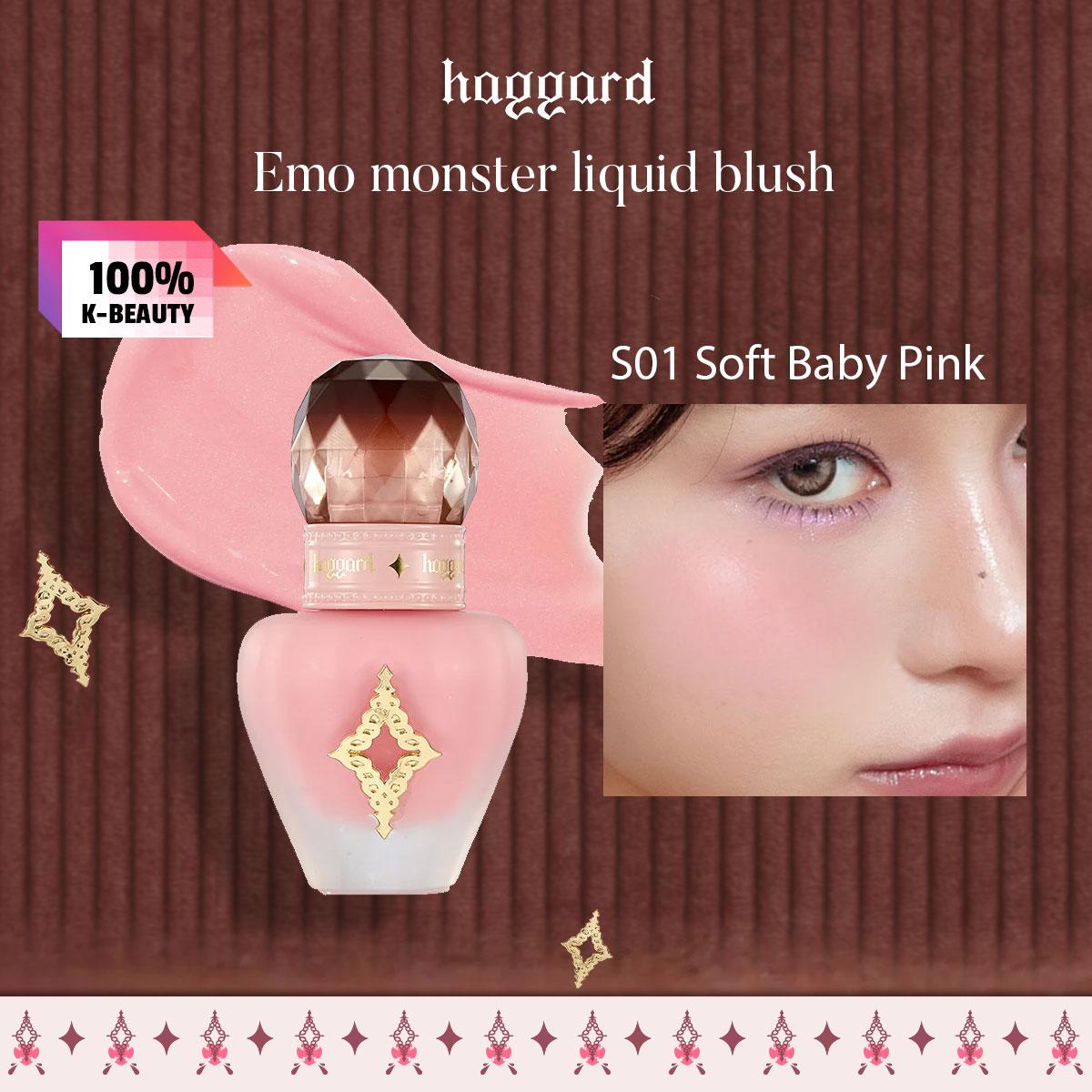 Haggard emo monster жидкие румяна 15г/0.53oz 4 варианта цвета)