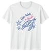 Live Like A Local Travel Coastal Life Ocean Turtle Mens Womens Graphic T-Shirt