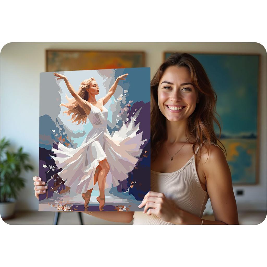 Paint By Numbers Picture 40X50 Cm Massido Dancing Woman