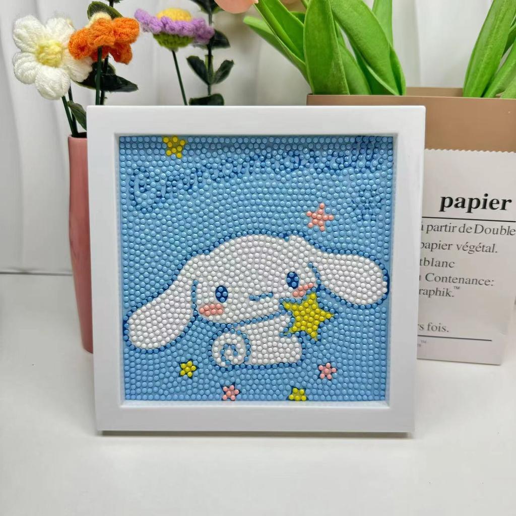 Free Shipping/Cartoon Diamond Painting Children'S Gift Handmade Cross Stitch Framed Diy Bedroom Sticker