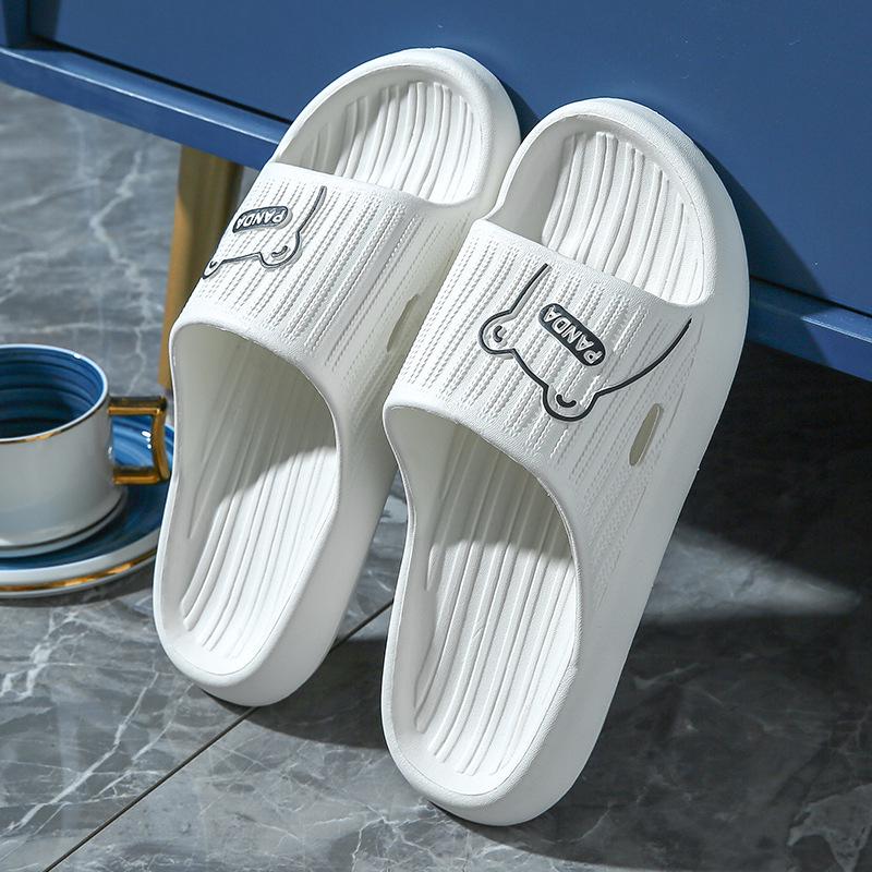 Men's Thick-Soled Sandals for Outdoor & Indoor Use - EVA, Non-Slip, Odor-Resistant, Bathroom, Summer Wear. Suitable for Women.