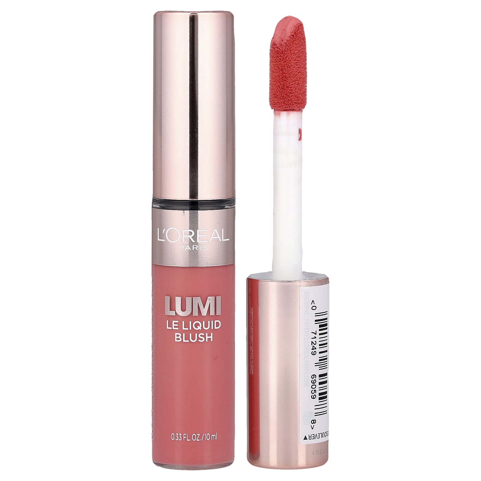 

L Oréal, Lumi, Жидкие румяна, 605 Dewy Bright Pink, 10 мл(0.33 жидких унции)
