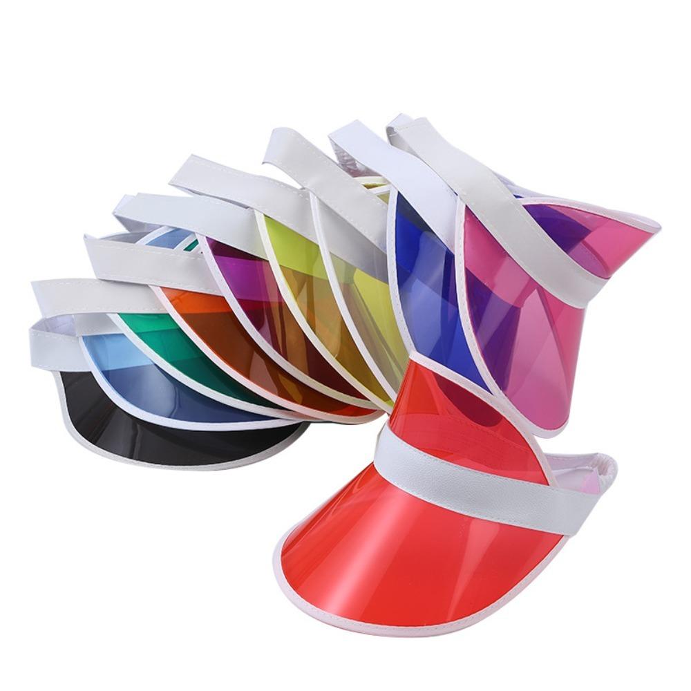 Anti-UV Transparent Sun Visor Hat Flexible Sun Cap Hot Sale Baseball Hat  Unisex