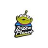 Charming Threeeyed Alien Cartoon Character Brooch Durable Alloy Pin For Unisex Fashion