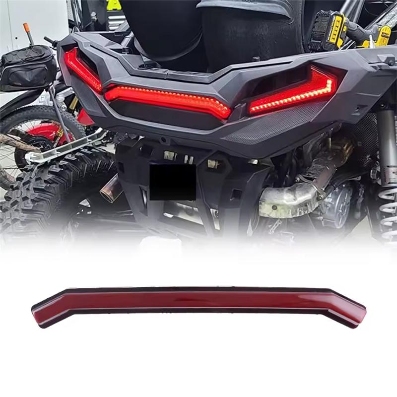 LED Center Tail Lights Brake Light Rear Accent Lamp Taillight For Polaris RZR Turbo Sportsman XP1000 2017-