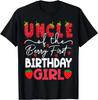 Uncle Of The Berry First Birthday Girl Strawberry T-Shirt